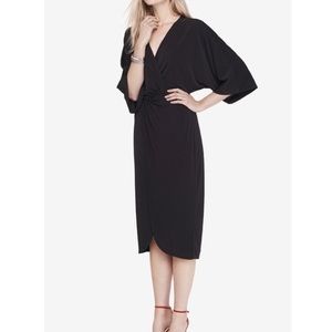 Express black wrap dress
